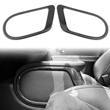 Carbon ABS Center Console Side Dashboard Panel Cover Trim For Hyundai IONIQ 5 N