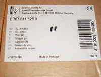 Gasarmatur Bosch/Junkers 87070115260 Gasarmatur Junkers Bosch 87070115260 Bosch