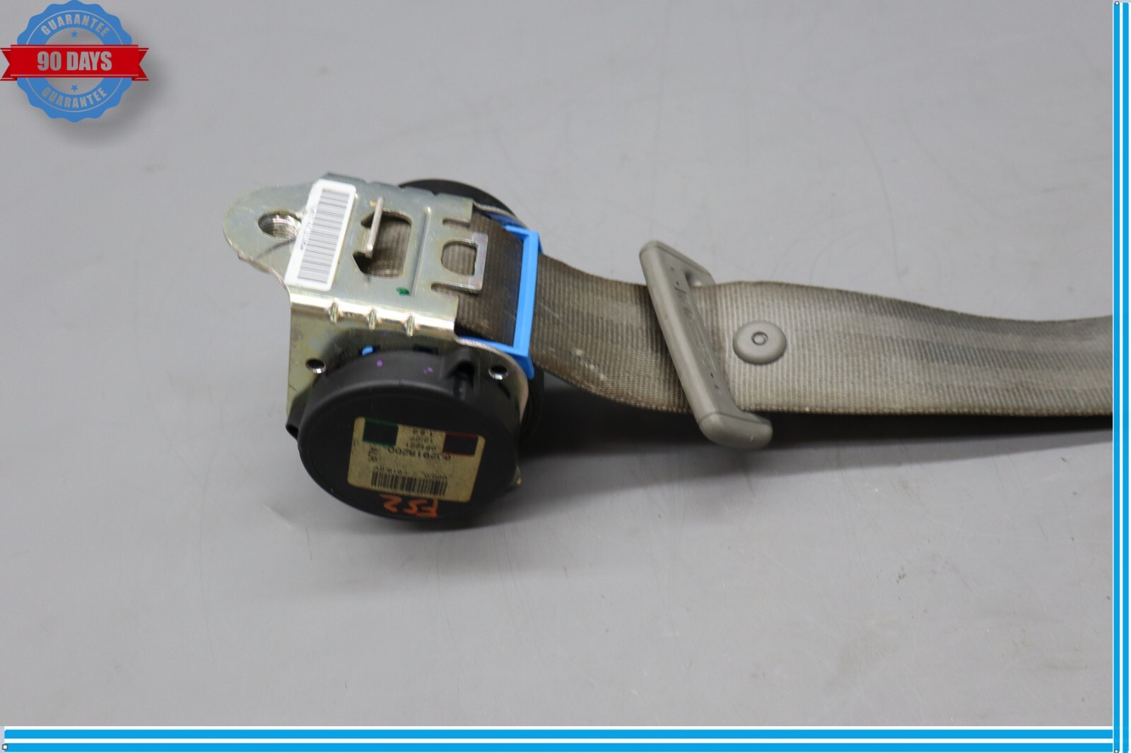 Bentley Continental Flying Spur 2006-2012 Rear Seat belt Gray