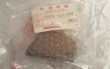 HONDA DIO 50 AF23 33452-GZ0-000 LENTE VETRO FRECCIA SINISTRA STANLEY 2584 NOS