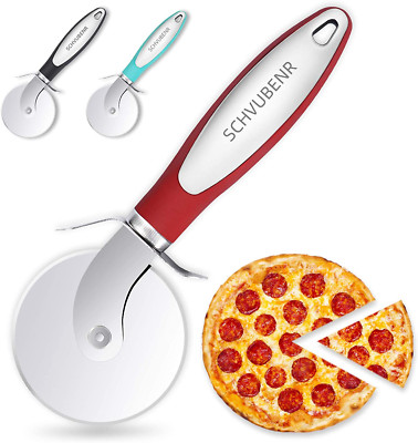 Premium Pizza Cutter Stainless Steel Pizza Cutter Super Sharp Easy to Use (US)