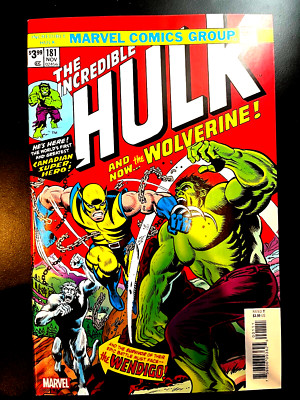 Incredible Hulk #181 ( 2019) Facsimile (1st App. Of Wolverine) KEY NM HOT