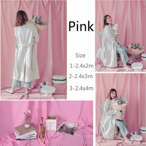 8 Color Photo Backdrops Cloth Studio Screen Background Cloth Solid Fabric Decor - Picture 3 of 19