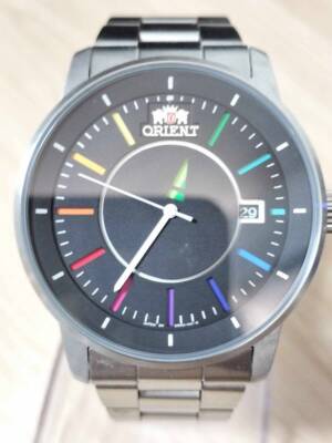 ORIENT Rainbow Back Dial ER02-C8-B Automatic Mens Watch Skeleton
