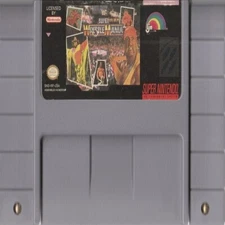 WWF Super WrestleMania - Super Nintendo ES Game Cartridge - Used, Guaranteed