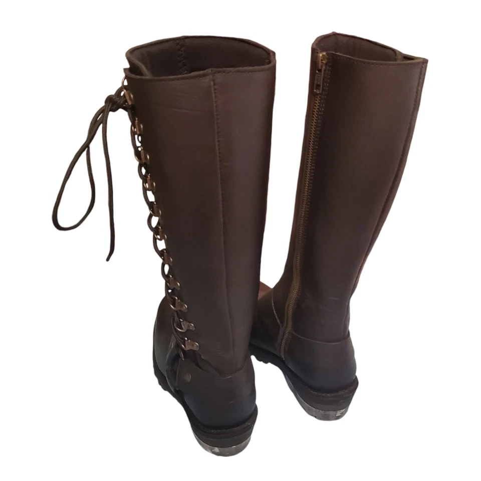 Botas de motociclismo de cuero para mujer Z1R SAVAGE 6,5 EE. UU. Foto 4 de 4