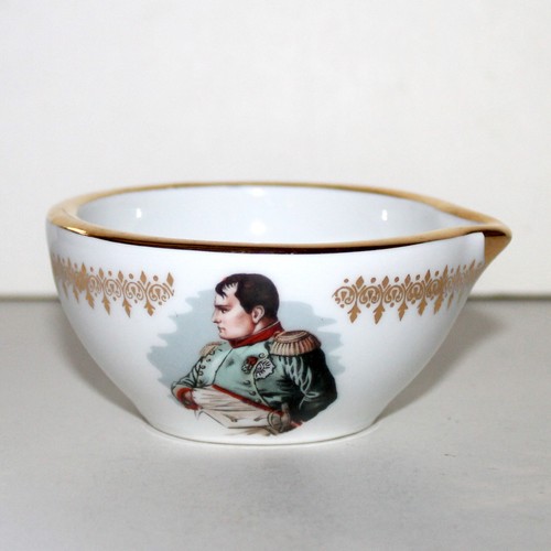 F. D. Porcelaine De Luxe Pequeño Cuenco de Salsa Morter Francia Napoleón Limoges - Imagen 2 de 9