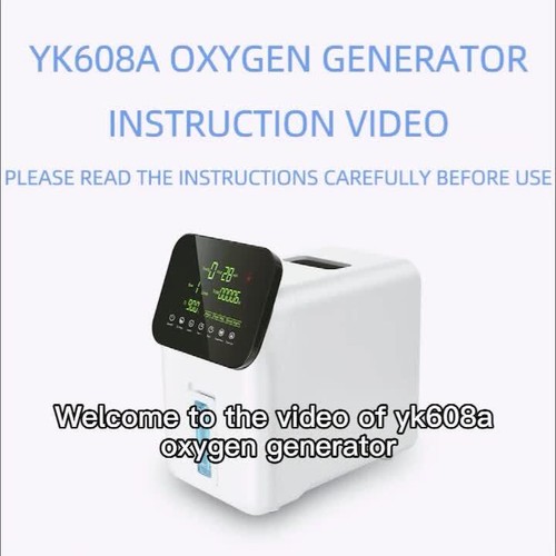 1-7L/min 230V SauerstoffKonzentrator Tragbarer intelligenter Sauerstoffgerät DE - Video 1 von 1