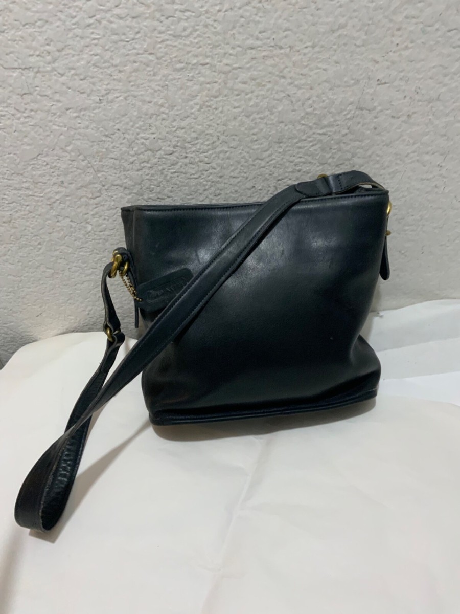 RARE VINTAGE COACH 9809 LEGACY LEATHER BLACK BUCKET PURSE RARE VINTAGE COACH 9809 LEGACY LEATHER BLACK BUCKET PURSE