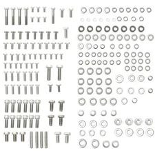 For SBC Chevy Engine Bolts Kit Set Stainless Steel Small Block 283 327 350 400