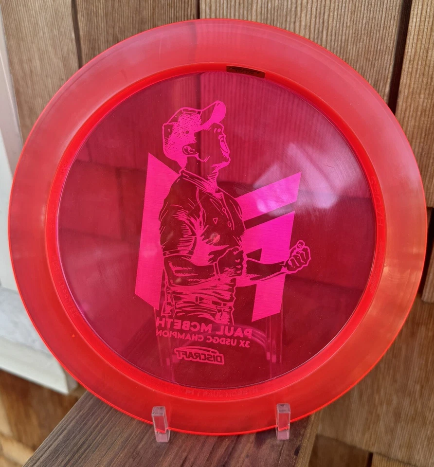 Sello Discraft Crystal Hades Paul McBeth USDGC 3x 170-172g nuevo lámina de oro Foto 3 de 4