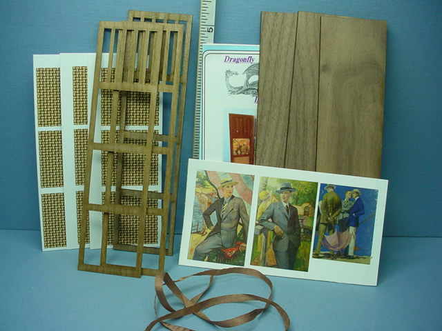 Miniature Men's Privacy Screen Kit #DF323 Dragonfly Int'l 1/12th | eBay