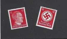 Mint Adolf Hitler & WWII Germany  MNH postage stamp set 1940s Third Reich era