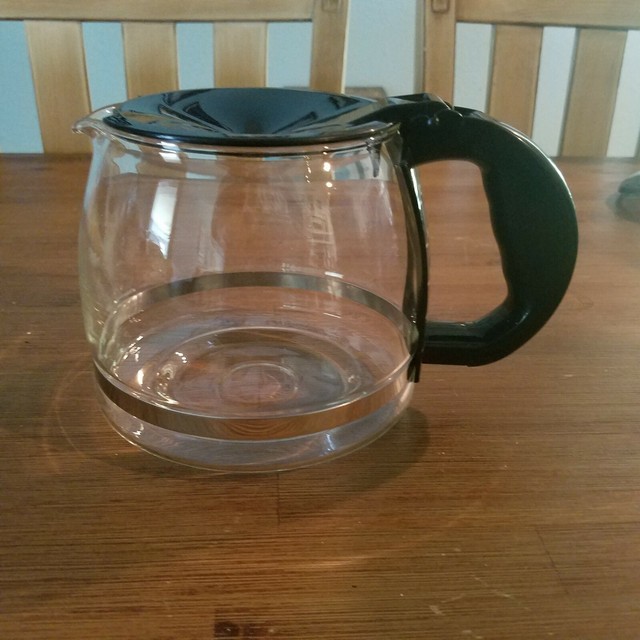Gevalia XCC12 12Cup Coffee Maker Replacement Part Carafe Clear Black