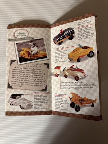 Rare 1998 Fall Hallmark Kiddie Car Classics Brochure Pamphlet Catalog Drive-In - Bild 8 von 12