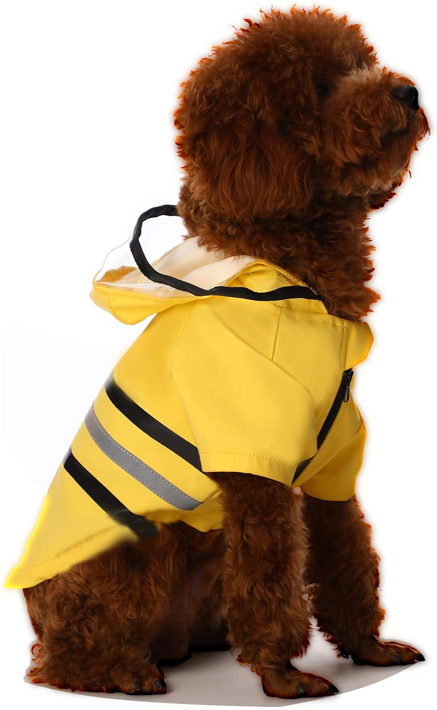 lightweight dog rain jacket