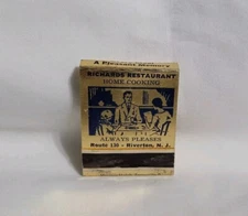 Vintage Richards Restaurant Riverton New Jersey Matchbook Advertising Matches