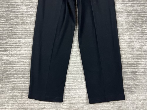Sag Harbor Pants Womens 12 Black Side Zip Stretch Waist Casual - Picture 9 of 11