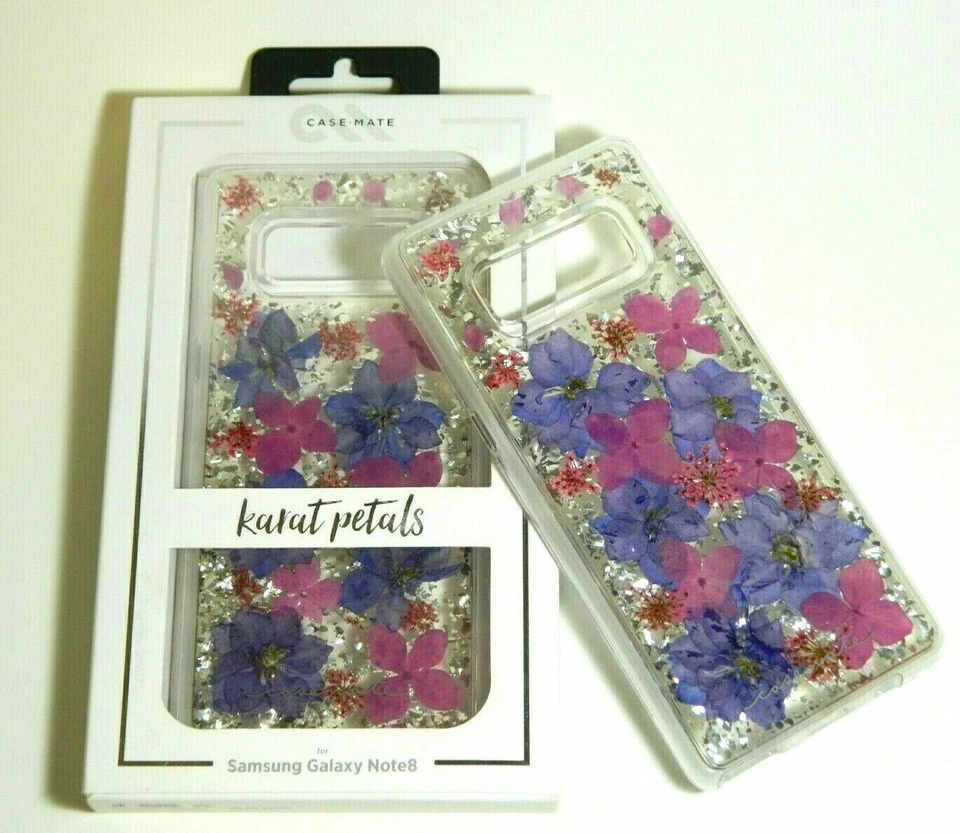 CASE MATE 三星 Galaxy Note 8 卡拉特珍珠紫色粉红色金色保护壳 美国卖家 — 第 3/4 张图片