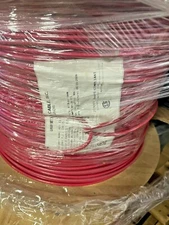 NEW 50'FT 8AWG STRANDED RED MTW OR THHN COPPER BUILDING WIRE
