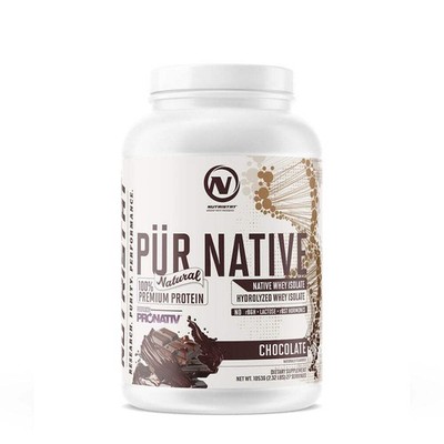 Nutristat PÜRNATIVE  NATURAL premium native whey isolate Protein Powder