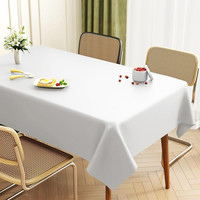 Kunststoff-Tischdecke, Rechteckig, 140 × 180 Cm, Wasserdicht, öLbestäNdig, Fleck