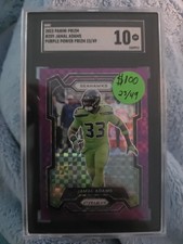 2023 Panini Prizm Jamal Adams #259 Purple Power Prizm /49