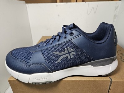 Kuru Quantum Indigo Blue Leather Mesh Athletic Shoes Men's Size 8 M