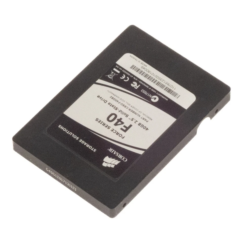 SSD Corsair Force Series F40 40GB MLC SATA II 2.5'' CSSD-F40GB2 - Image 2 of 3