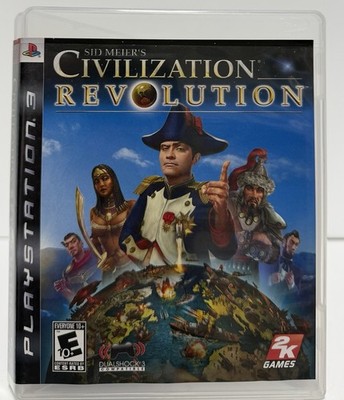 Sid Meier's Civilization Revolution, PlayStation 3, 2008 Complete PS3   [TESTED]