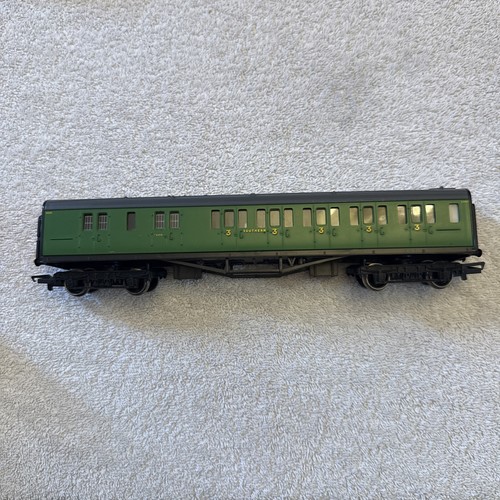 Vintage Hornby Composite Coach Southern Green 6564 ohne Verpackung sehr guter Zustand Ref KK22 | Zustand: Used