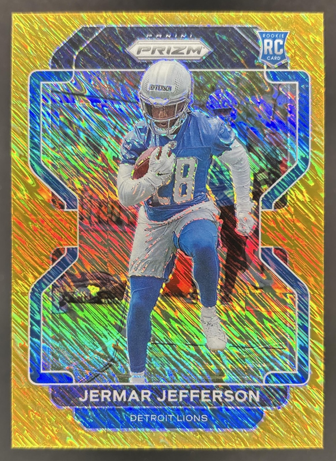 Jermar Jefferson Panini Prizm #404 Gold