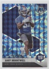 2021 Panini Mosaic Rookies Reactive Blue Mosaic Prizm Gary Brightwell #377 2l4