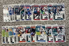 2024 Panini Contenders Football - Retail - Season Ticket - Base Cards - 1 - 100