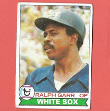 1979 Topps  Ralph Garr Card, Chicago White Sox VG #309