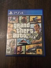 Gioco Sony Playstation 4 GTA V, custodia, mappa, manuale