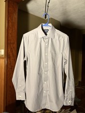 Men  s Croft And Barrow Easy Care Dress Shirt 15 X 32/33 Worn 1 X