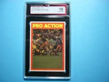 1972 O-PEE-CHEE CFL FOOTBALL CARD #119 PRO ACTION KSA 10 GEM MINT '72 OPC