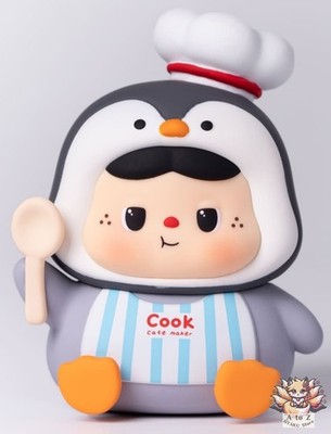 Pinguin kleiner Kochgott Heyone BAOBAO kleine Küchenserie Figur
