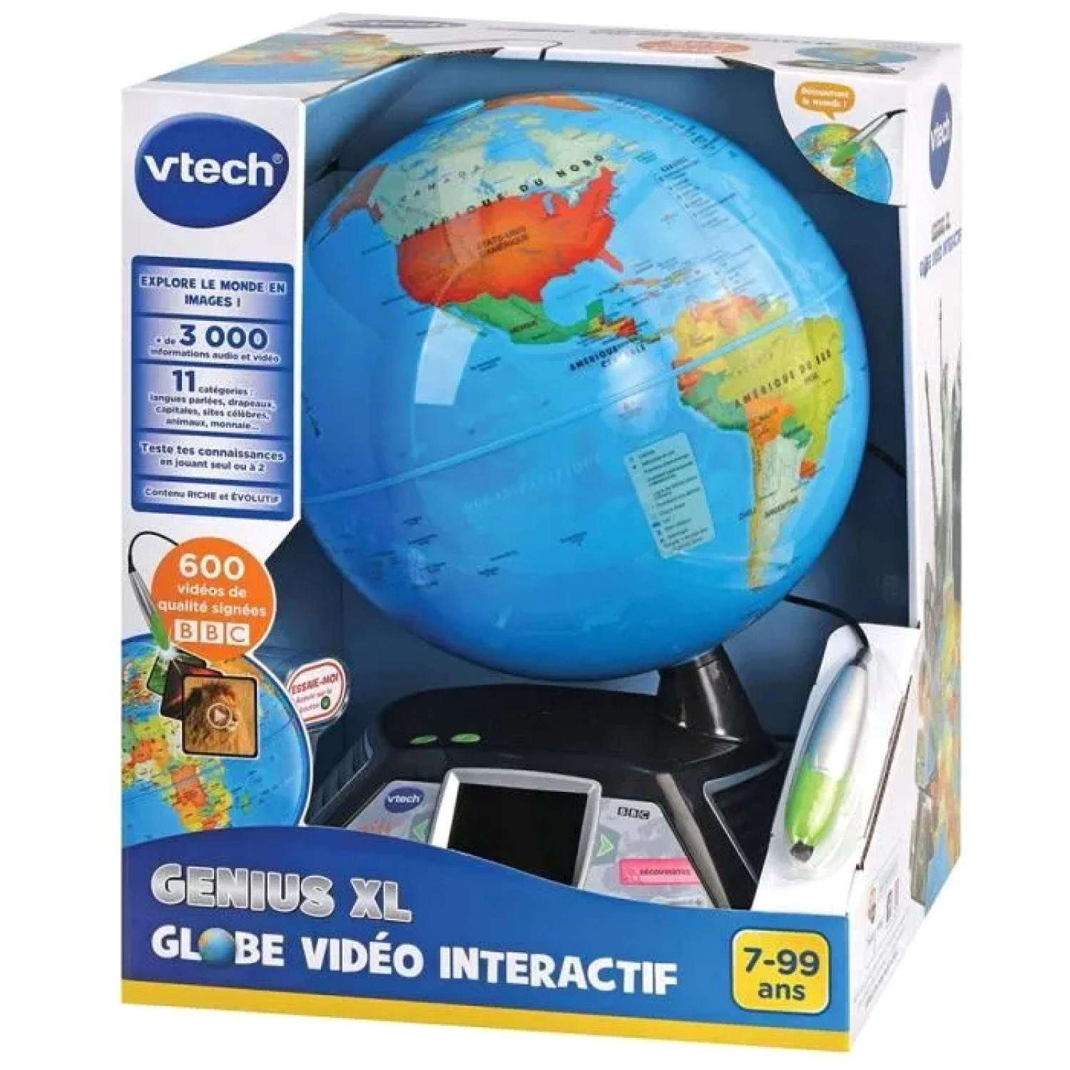 Globe interactif Vtech Genius XL le cadeau éducatif parfait dès 7 ans - 4