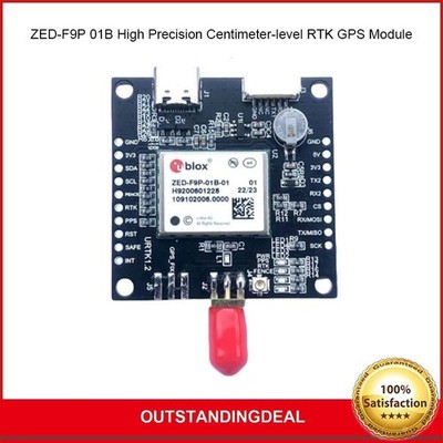 ZED-F9P 01B High   Centimeter-level RTK GPS Module Low Power Consumption *wq