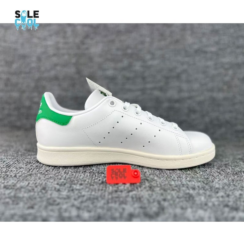 ADIDAS Stan Smith Ortholite Mens Low Top Sneaker Shoes White Green