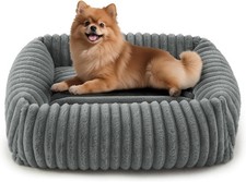 FURTIME Dog Bed for Small Medium Dog, Washable Orthopedic Pet Bed with