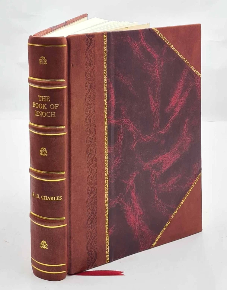 The Book Of Enoch 1893 By Dillmann, R. H. Charles [Leather Bound] - Image 1 of 4
