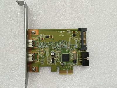 IEEE1394C FireWire 800Mbps PCIe x1 HP HI348 491886-002 632487-001 Full bracket *