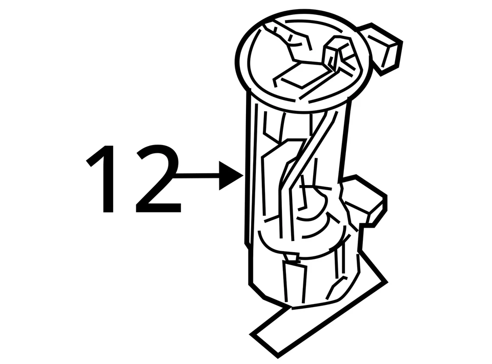 Fuel Pump Assembly Without Flex Fuel Fits 07-15 ARMADA 29898779 — 第 4/4 张图片