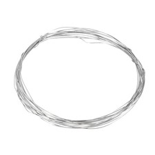 Titanium Wire, 16 Feet x 0.8mm 20 Gauge TA1 Titanium Soft Wire, Silver Tone