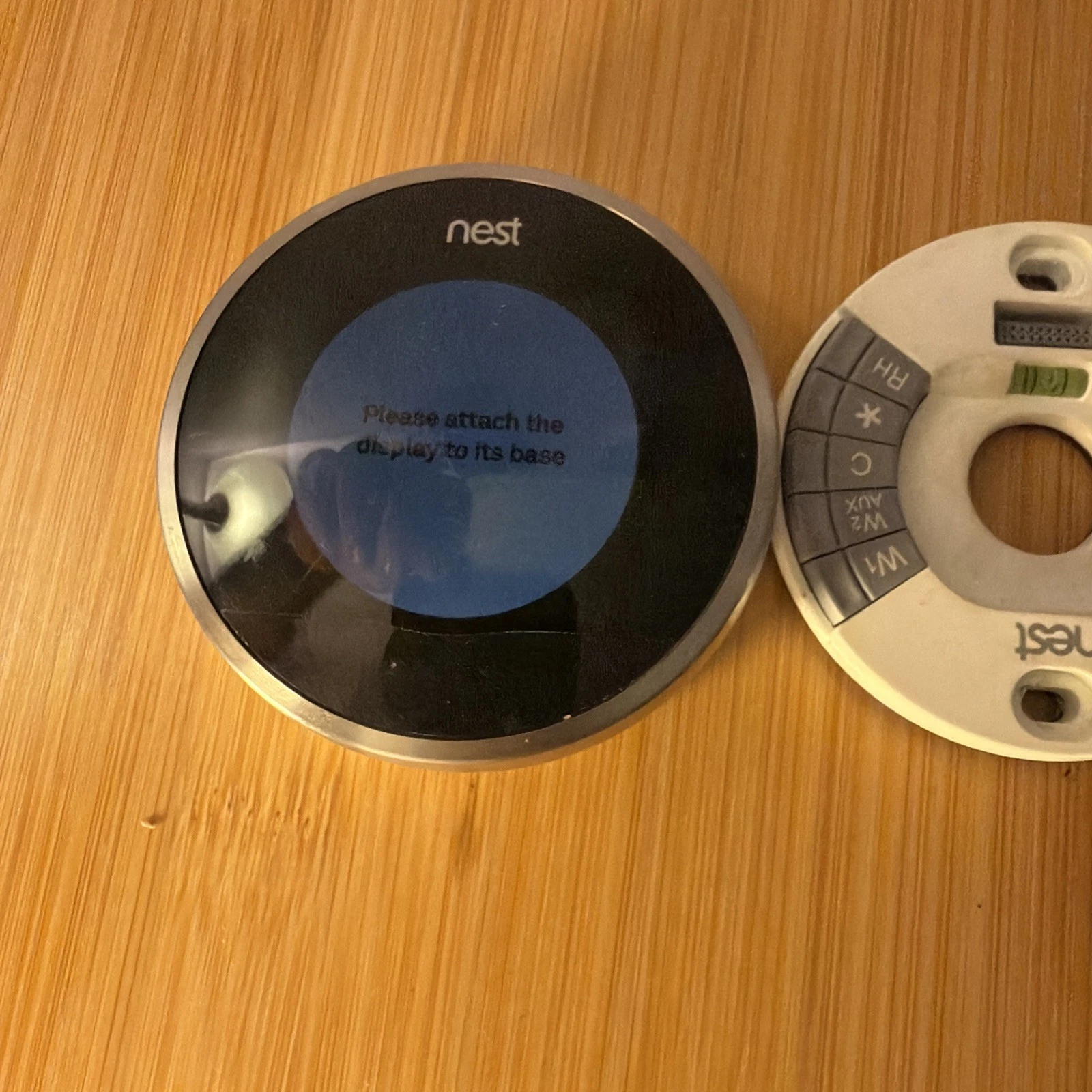 Google Nest 2nd Generation 02A Smart Learning Thermostat Stainless Steel Tested
