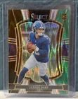 2025 Panini Select - Premier Jaxson Dart #193 Black & Green Shock Prizm (RC)
