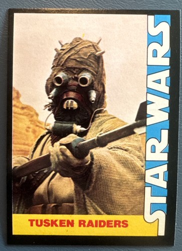 1977 Wonder Bread Star Wars #11 Tusken Raiders — TAG (grade unconfirmed)